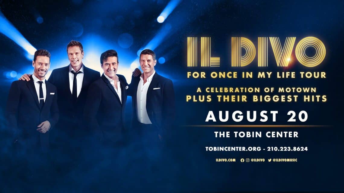 Read more about the article IL DIVO ANNOUNCES FOR ONCE IN MY LIFE U.S. TOUR