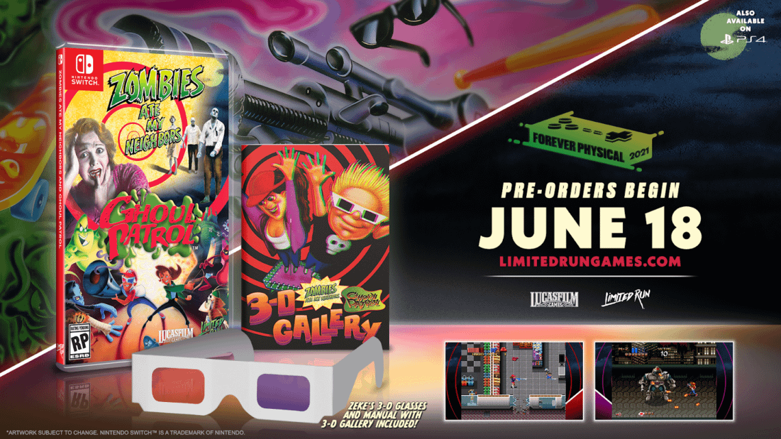 You are currently viewing Zombies Ate My Neighbors and Ghoul Patrol Get a Hauntingly Good Limited Run on Modern and Retro Platforms June 18