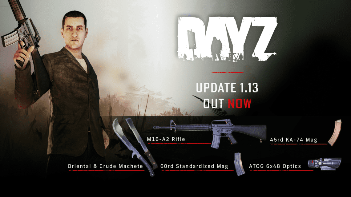 You are currently viewing DayZ Update 1.13 Introduces Legendary New Weapon: the M16-A2 assault rifle