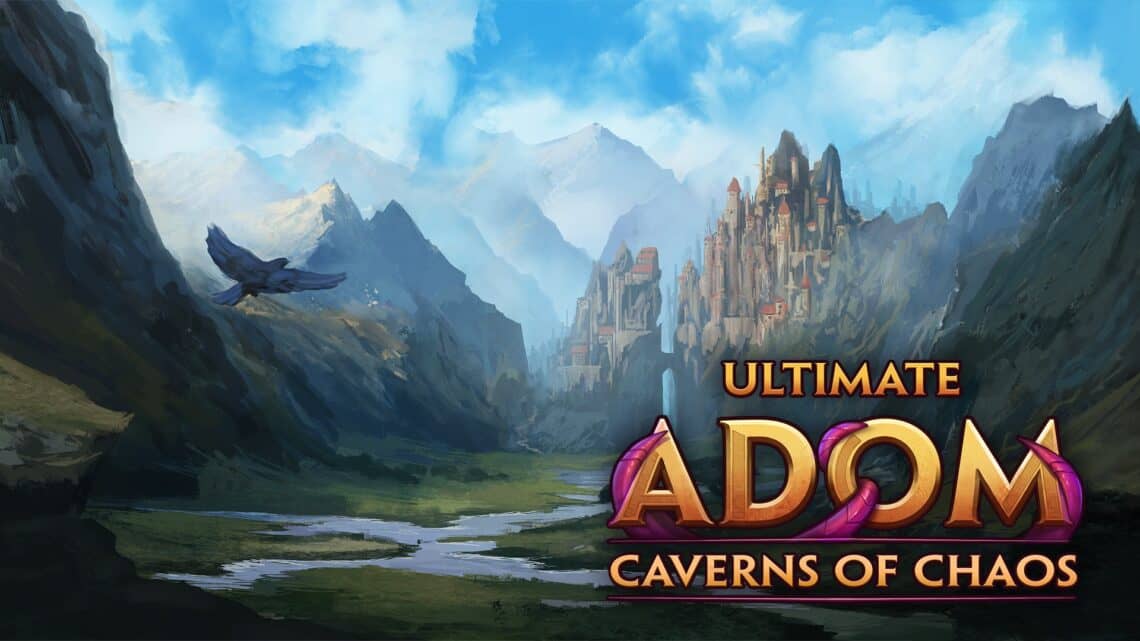 Read more about the article Hardcore Roguelike Ultimate ADOM – Caverns of Chaos — Available Now on Steam Along with Massive Content Update