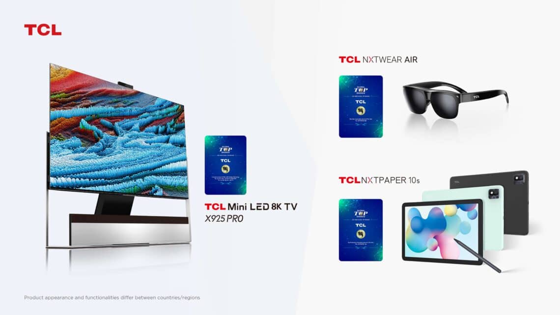 Read more about the article TCL Wins Top Innovation Awards during CES 2022