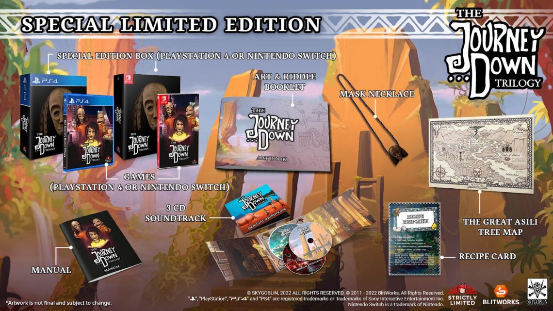 You are currently viewing Unravel the secrets of the Underland with the Limited Editions for The Journey Down Trilogy