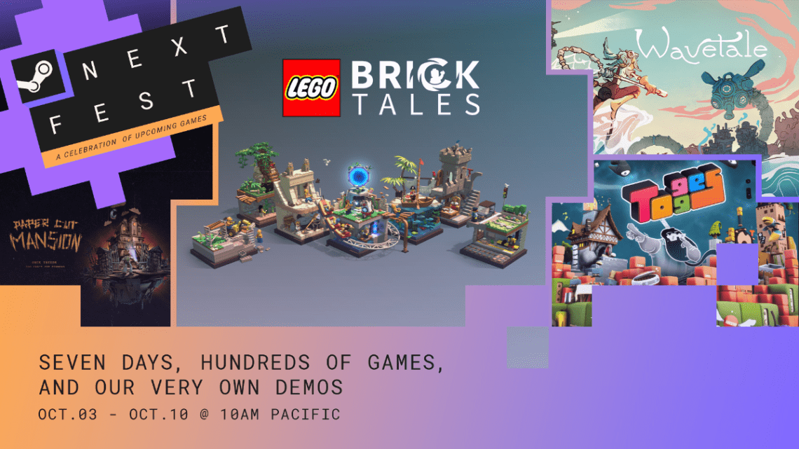 You are currently viewing LEGO® Bricktales, Wavetale, Togges and Paper Cut Mansion Playable At Steam Next Fest