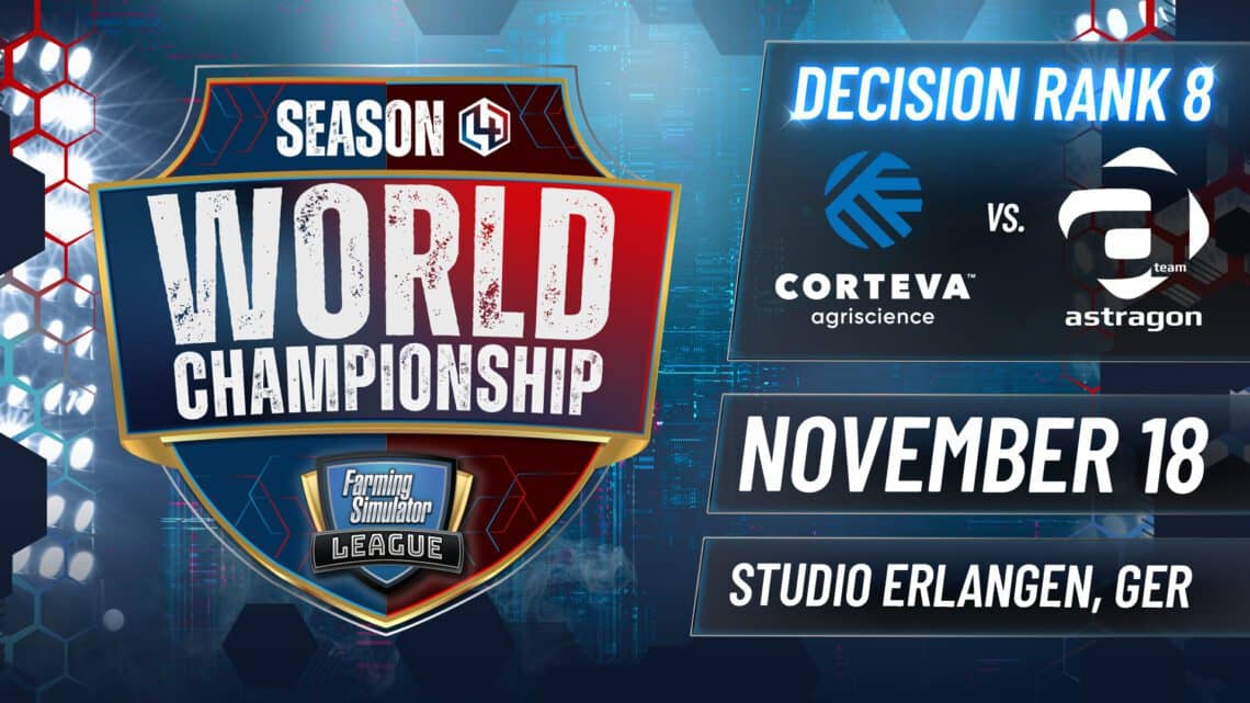 You are currently viewing FARMING SIMULATOR LEAGUE CROWNS WORLD CHAMPION WINNERS IN SEASON 4 THIS WEEKEND