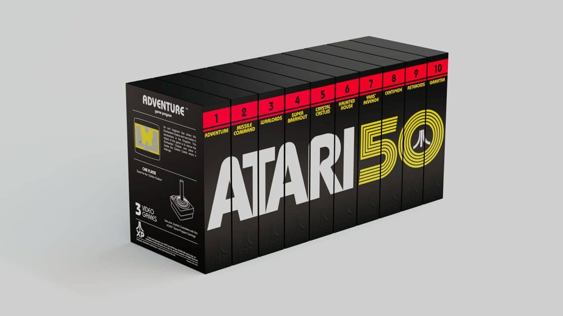 Read more about the article Atari Opens Preorders for 100 Complete Sets of 50th Anniversary Collectible 2600 Cartridge Series