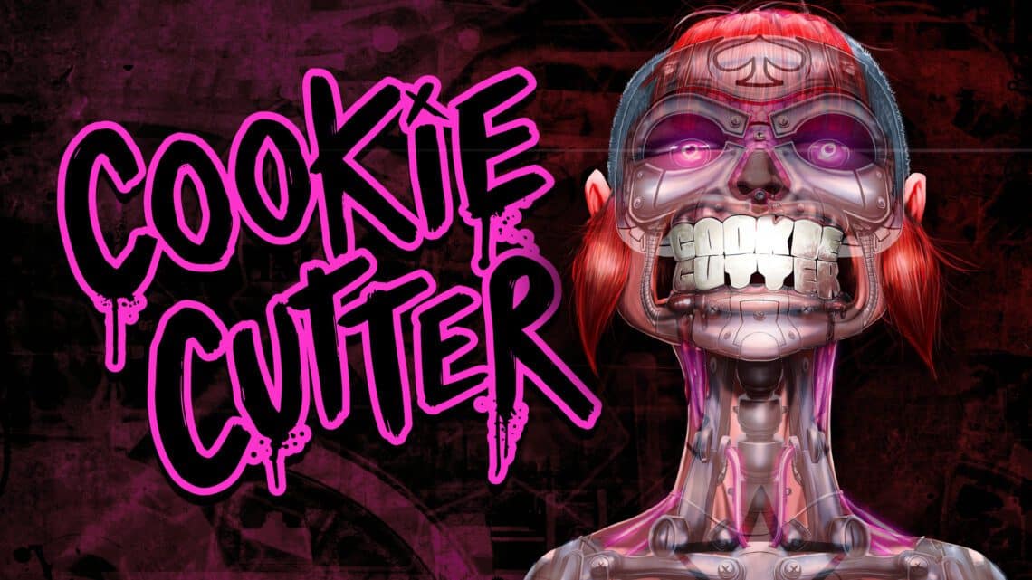 Read more about the article HAND-DRAWN BLOODY NEON THRILL RIDE COOKIE CUTTER UNLEASHES MECHANIZED MASSACRE IN NEW COMBAT TRAILER