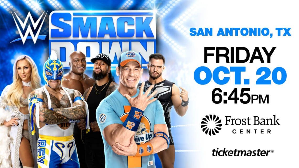 You are currently viewing WWE Smackdown San Antonio Family 4 Pack Ticket Giveaway