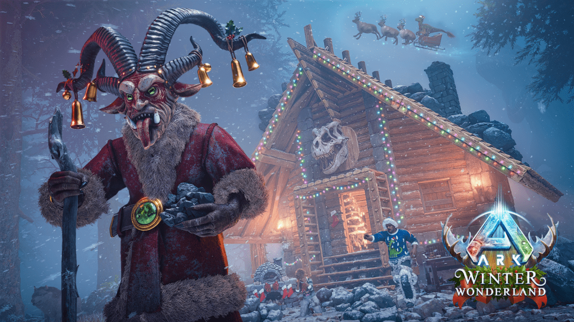 You are currently viewing ARK: SURVIVAL ASCENDED LAUNCHES WINTER WONDERLAND EVENT, NEW CONSOLE MODS AND SURVIVAL OF THE FITTEST CROSSPLAY FOR PLAYSTATION 5, XBOX X/S AND PC