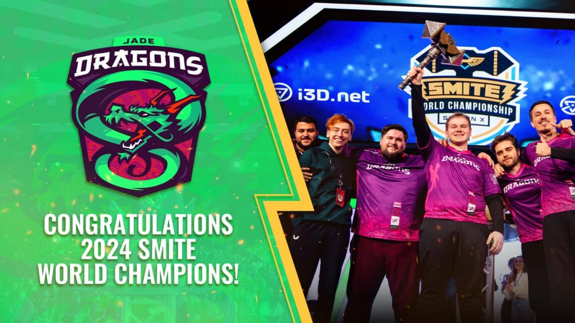 Read more about the article Jade Dragons Become World Champions of SMITE in the Wake of SMITE 2 Reveal