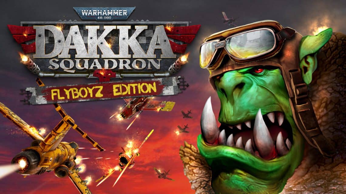 Read more about the article Orks will DAKKADAKKADAKKA their way to victory in Warhammer 40,000: Dakka Squadron – available for Nintendo on March 8th