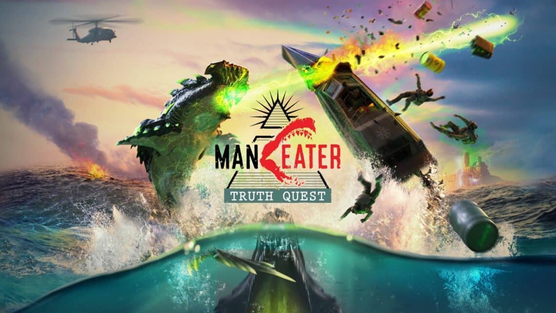 Read more about the article Uncover the Mysteries of the Deep in Maneater: Truth Quest, Out Now for PC, PlayStation®4, PlayStation®5, Xbox One, and Xbox Series X|S