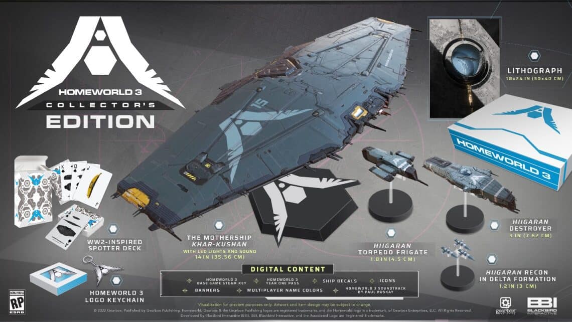 Read more about the article Homeworld 3 Collector’s Edition Available for Pre-Order Now