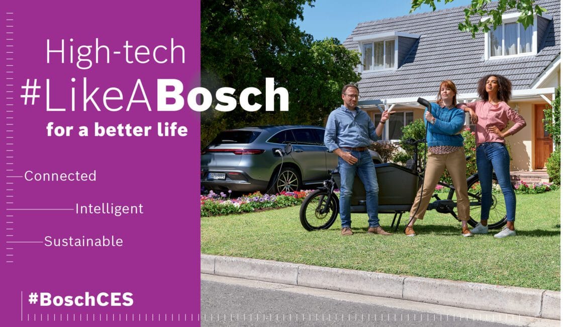 You are currently viewing CES 2022: For better quality of life and more climate action – connected and smart solutions are driving growth at Bosch
