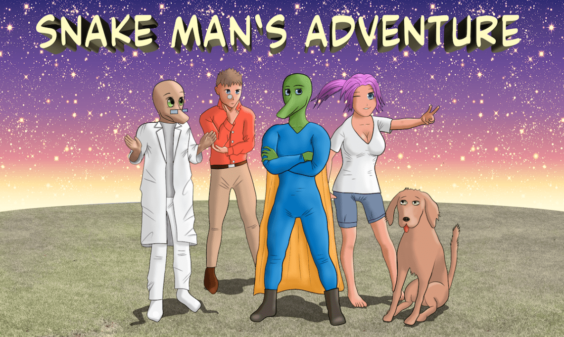 You are currently viewing Join Snake-Man and His Ragtag Crew of Heroes in Snake Man’s Adventure, Coming to Steam this Spring and Nintendo Switch in Late 2021!