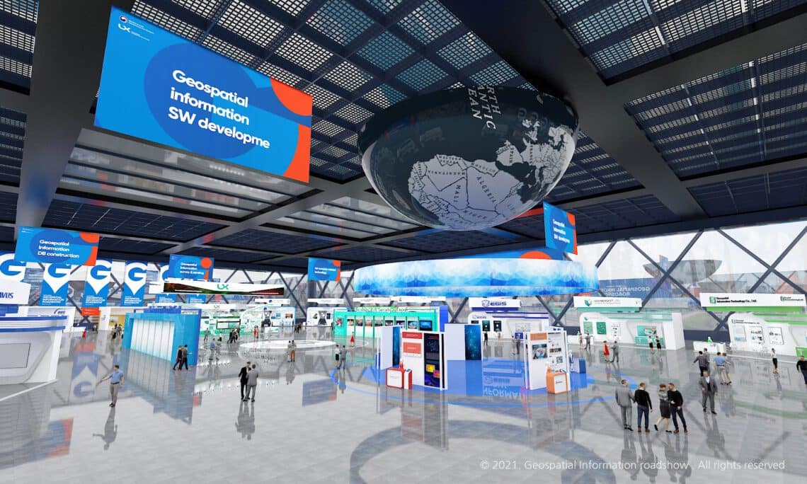 Read more about the article The Virtual Exhibition in the Field of Geospatial Information The Geospatial Information Roadshow 2021 Opens