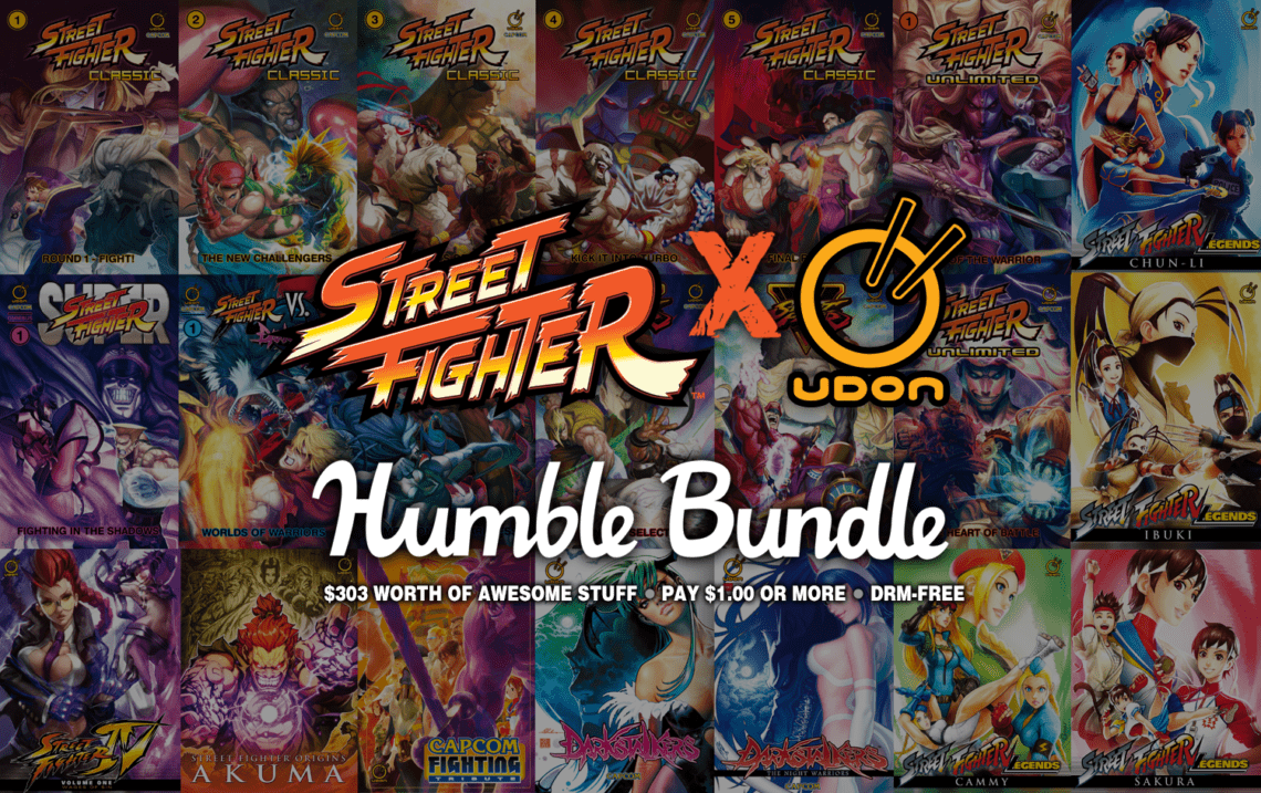 You are currently viewing UDON ENTERTAINMENT PARTNERS WITH HUMBLE BUNDLE TO BENEFIT THE HERO INITIATIVE WITH ‘NAME YOUR PRICE’ DIGITAL COMIC PROMOTION