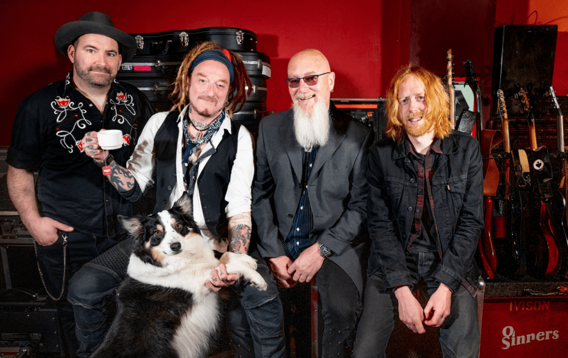 Read more about the article Ginger Wildheart & The Sinners debut album released October 7th on Wicked Cool Records