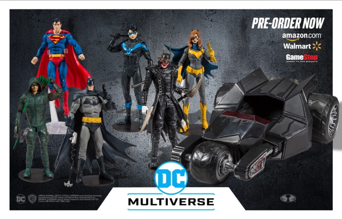 You are currently viewing McFarlane Toys and Warner Bros. Consumer Products Launch New Merchandise Celebrating DC’s Multiverse
