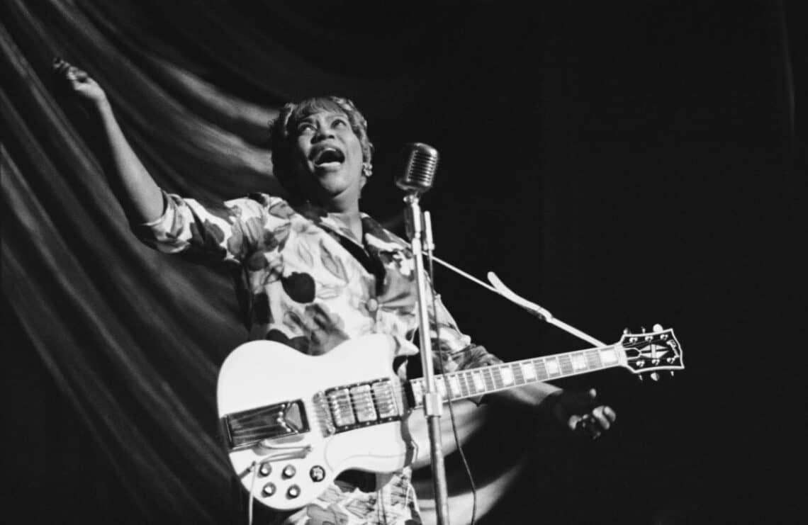Read more about the article Gibson Partners with Newport Festivals Foundation To Honor the Iconic Sister Rosetta Tharpe on the 55th Anniversary of Her Legendary Newport Folk Festival Performance on July 16, 1967