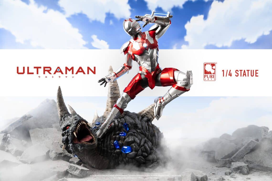 You are currently viewing Get Your Hands On the Ultraman VS Black King 1/4 Statue!