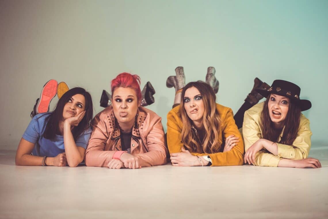 You are currently viewing ALL FEMALE ROCK SUPERGROUP THE HOT DAMN! SHARE NEW SUMMER ANTHEM ‘DANCE AROUND’