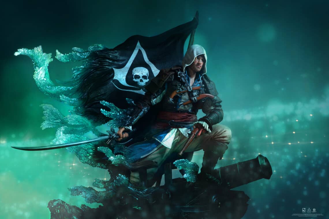 Read more about the article Animus Edward Kenway Statue unleashed WORLDWIDE TODAY!!