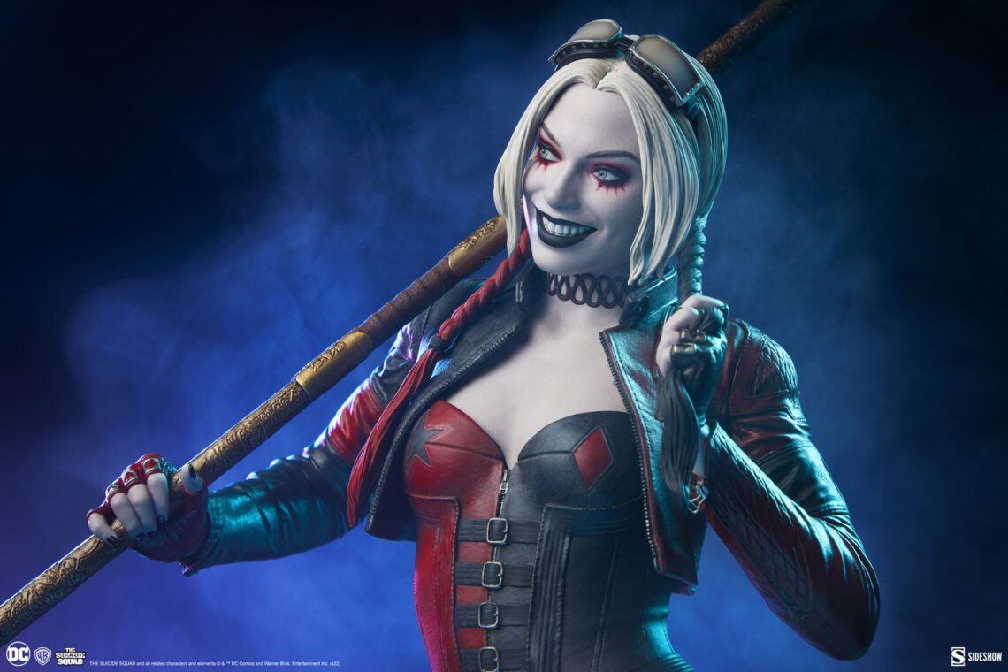 You are currently viewing UNLEASH MAYHEM WITH THE NEW HARLEY QUINN PREMIUM FORMAT FIGURE