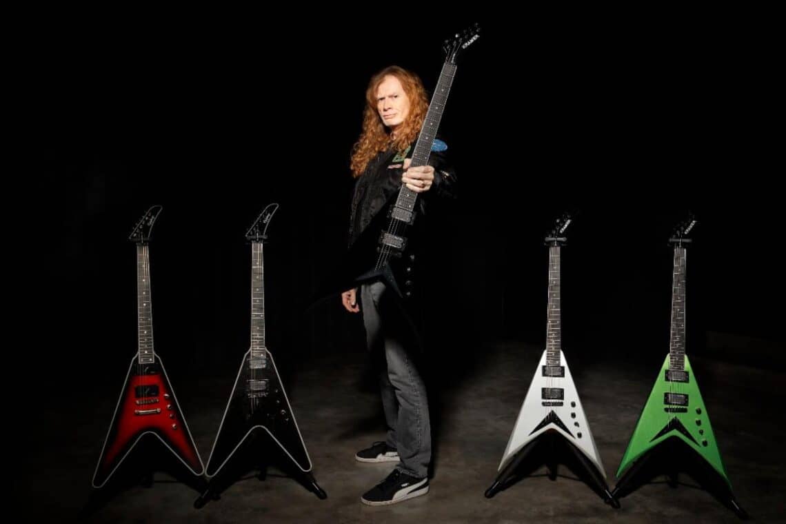 You are currently viewing Kramer: Unveils First-Ever Dave Mustaine Vanguard Available Worldwide on KramerGuitars.com