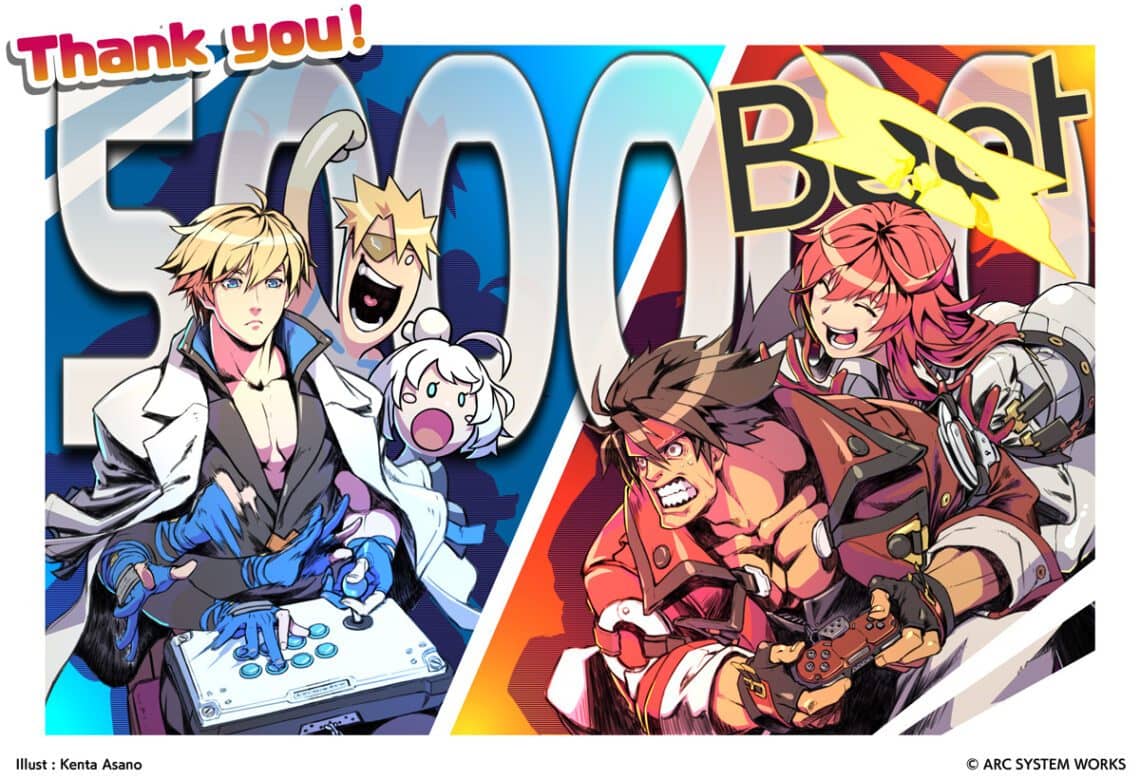 You are currently viewing GUILTY GEAR™ -Strive- Keeps On Rocking Out with Over 500,000 Units Shipped Worldwide!