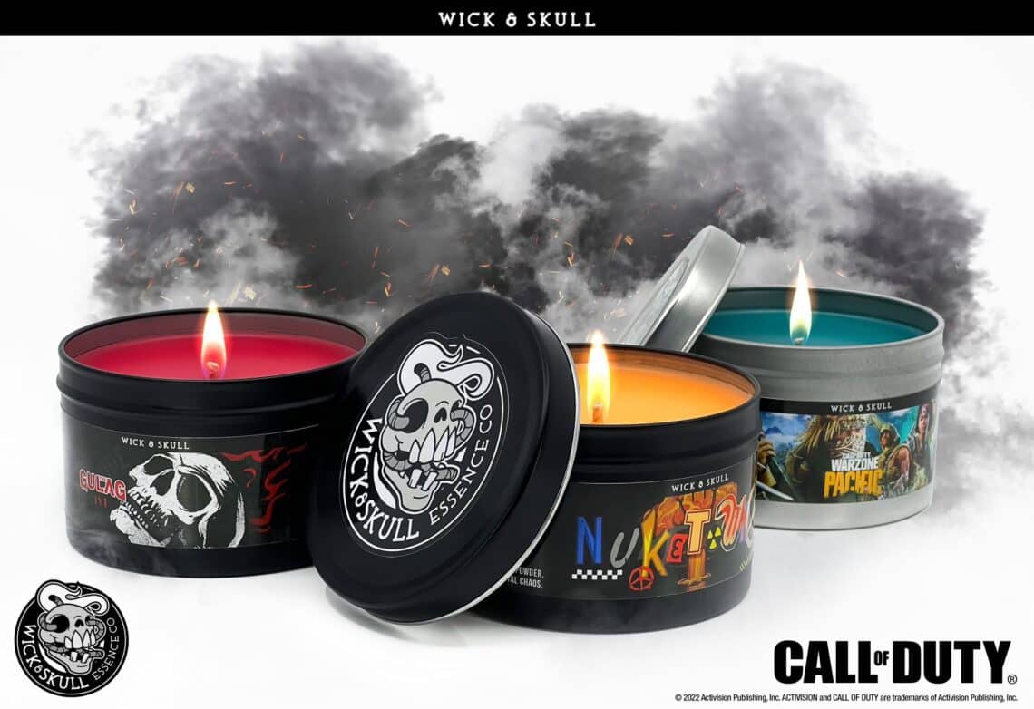 Read more about the article It’s Lit! Wick & Skull Announces Call of Duty® Inspired Candles
