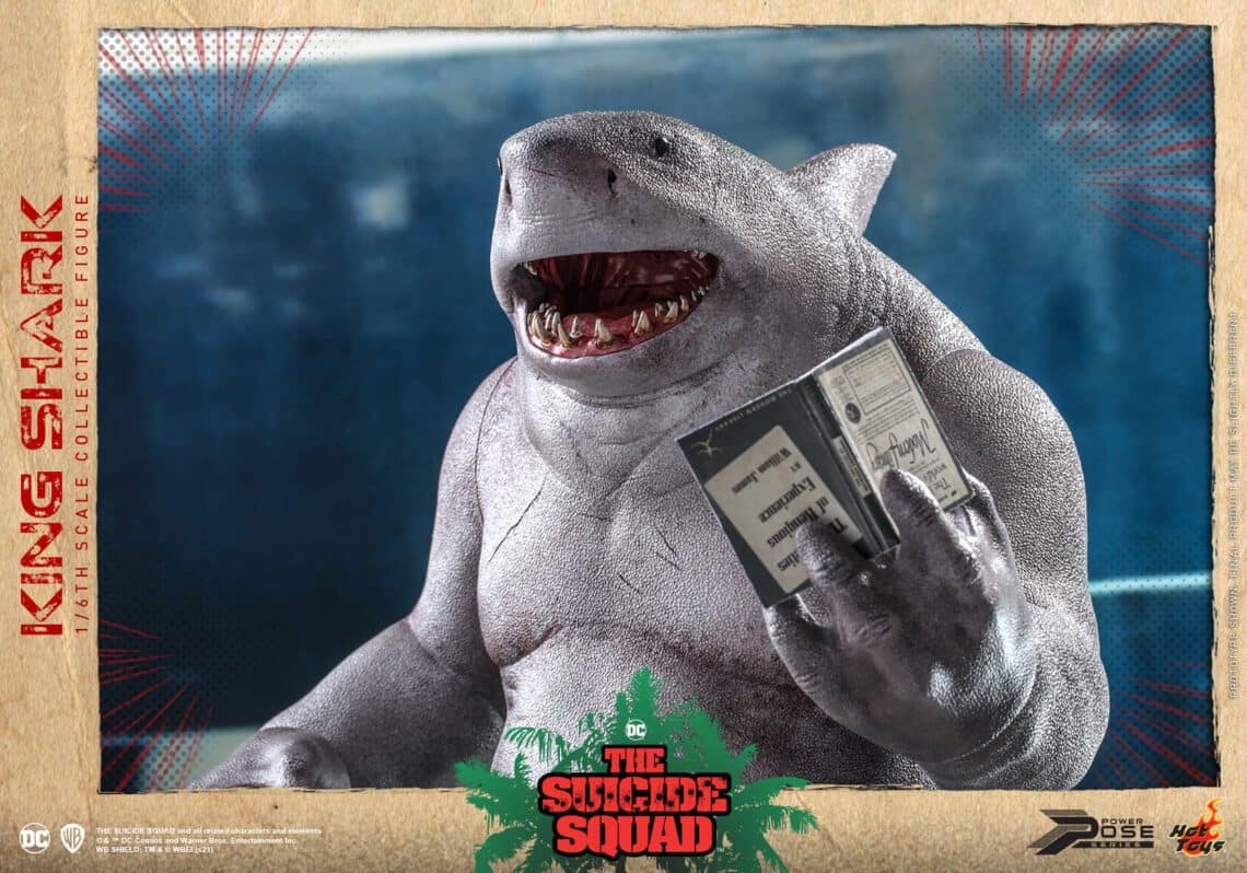 Read more about the article Nom Nom? Pre Order King Shark Figure The Suicide Squad Sideshow Collectibles