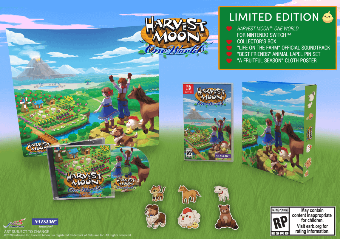 You are currently viewing Harvest Moon®: One World Limited Edition is available for preorder!