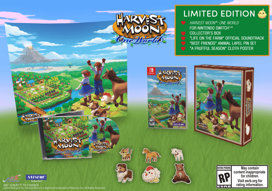 You are currently viewing Harvest Moon®: One World has an updated release date!