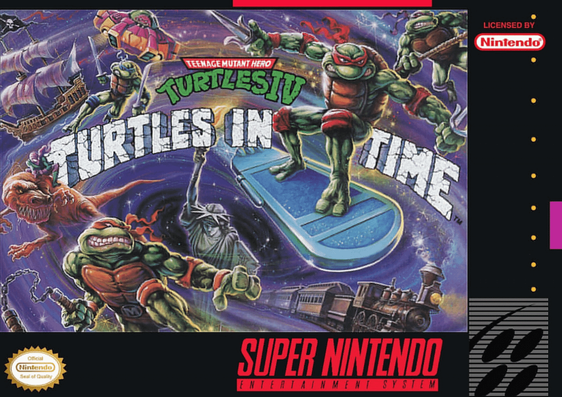 Read more about the article Teenage Mutant Ninja Turtles IV: Turtles in Time Super Nintendo Review