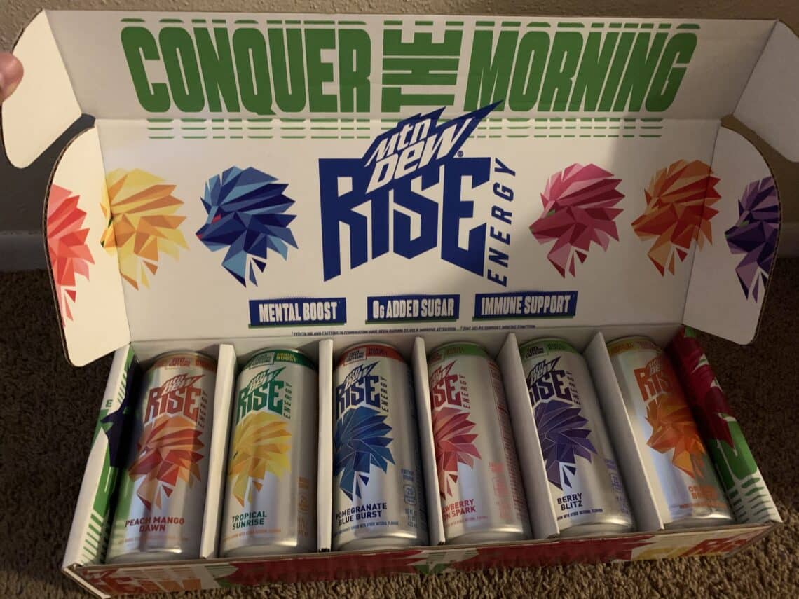 Read more about the article Mountain Dew Rise Energy Drinks Review