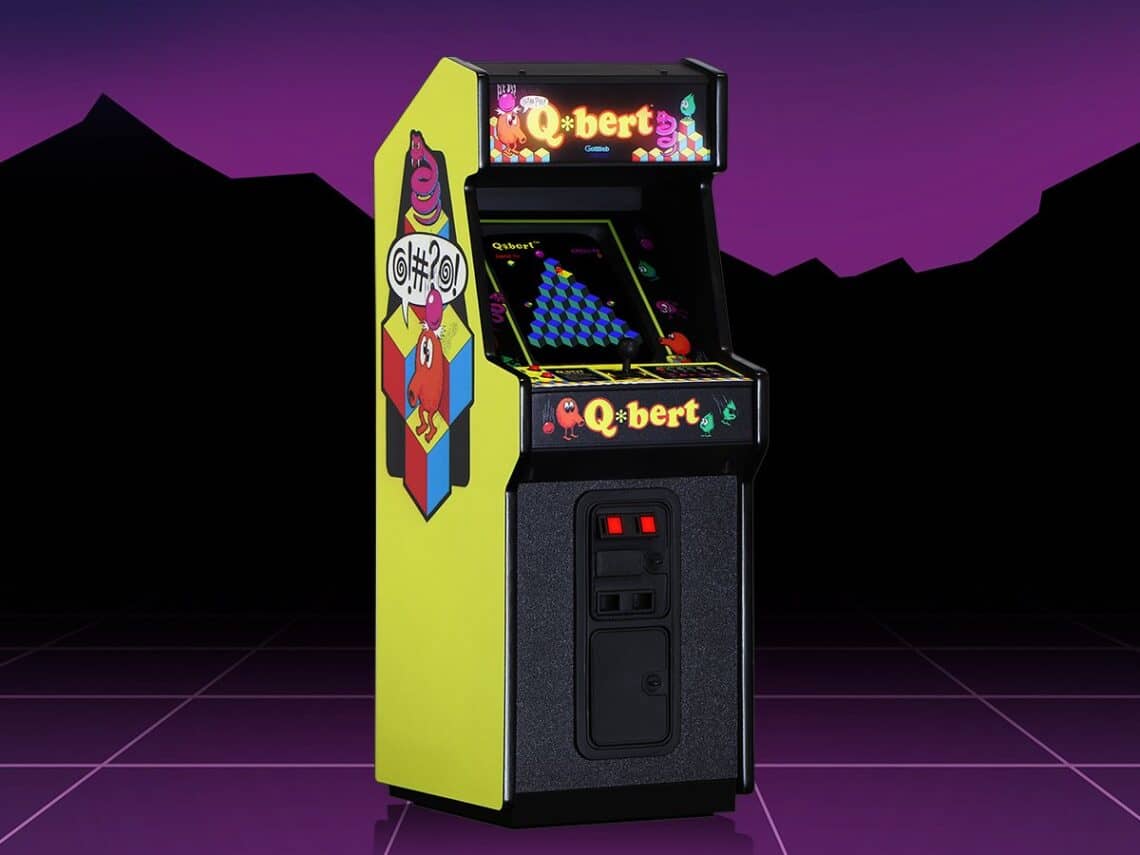 Read more about the article New Wave Reveals 1/6-Scale Q*bert X RepliCade Mini Arcade Machines