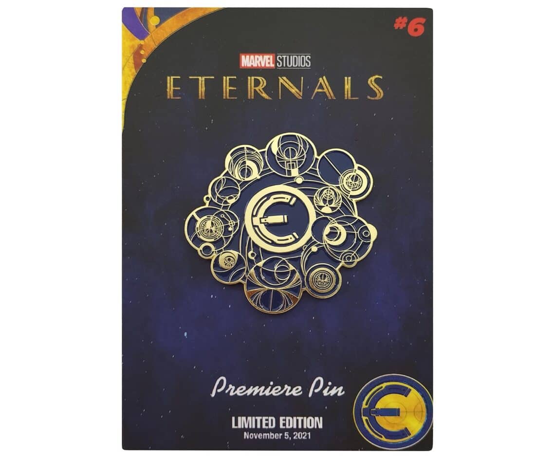 Read more about the article Celebrate the arrival of Marvel Studios’ Eternals  with a Toynk Exclusive Limited Edition Enamel Pin