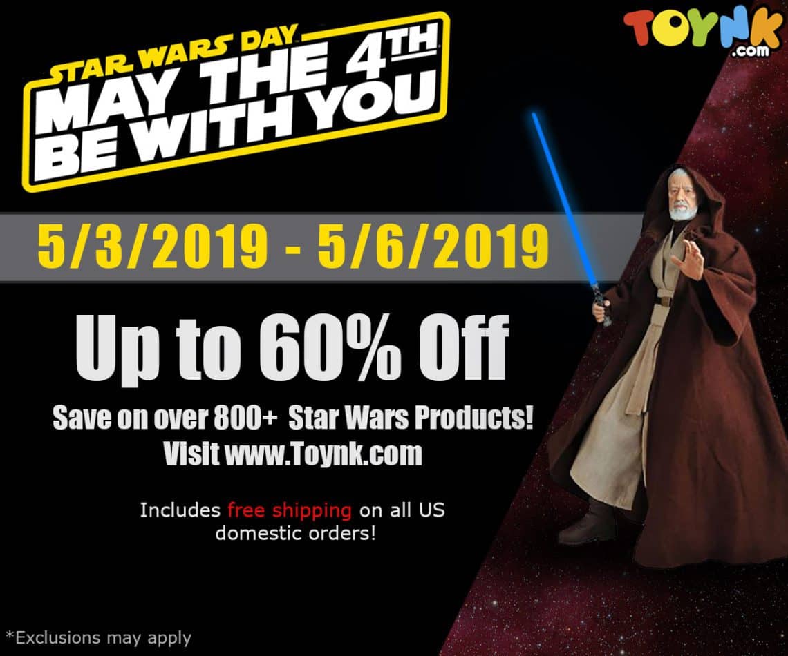 Read more about the article May The 4th Sale At Toynk Toys