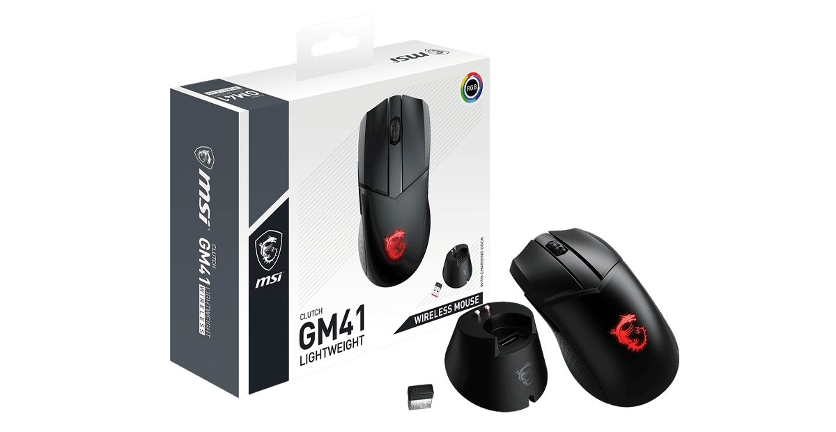 Read more about the article MSI launches its first lightweight wireless gaming mouse designed for FPS gamers