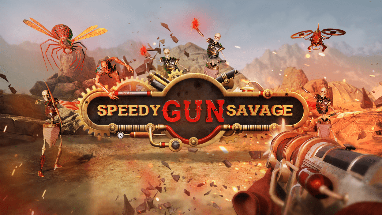You are currently viewing VR gunslinging space western Speedy Gun Savage is now available on Steam Early Access
