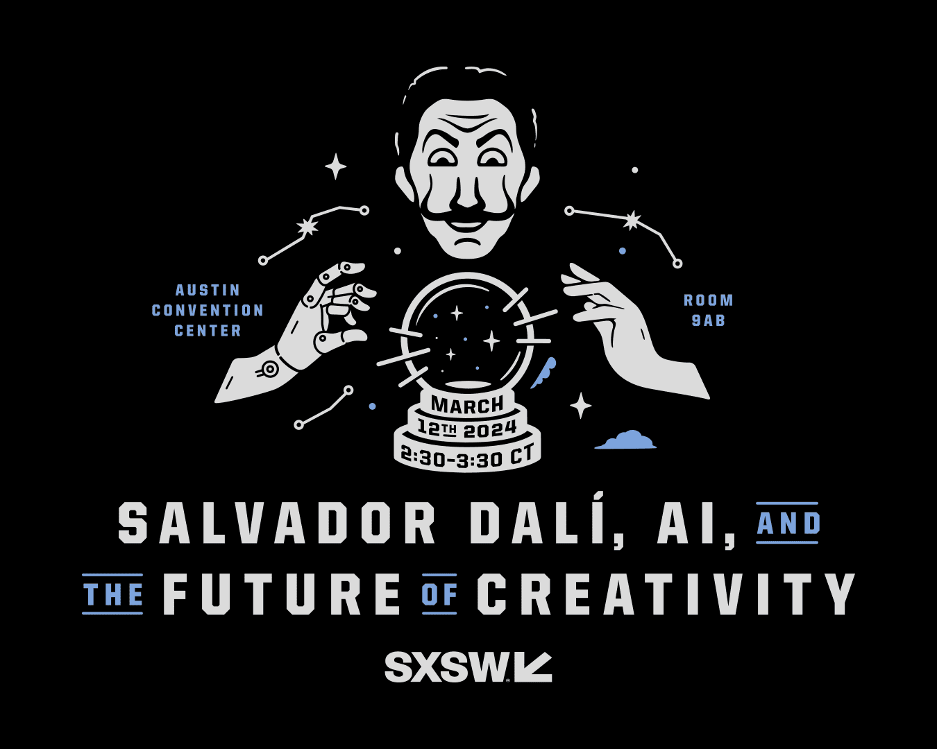 Read more about the article THE DALÍ MUSEUM AND GOODBY SILVERSTEIN & PARTNERS EXPLORE  SALVADOR DALI, AI AND THE FUTURE OF CREATIVITY AT SXSW
