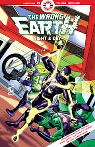 Read more about the article THE WRONG EARTH: NIGHT AND DAY #5 Comic Book Review