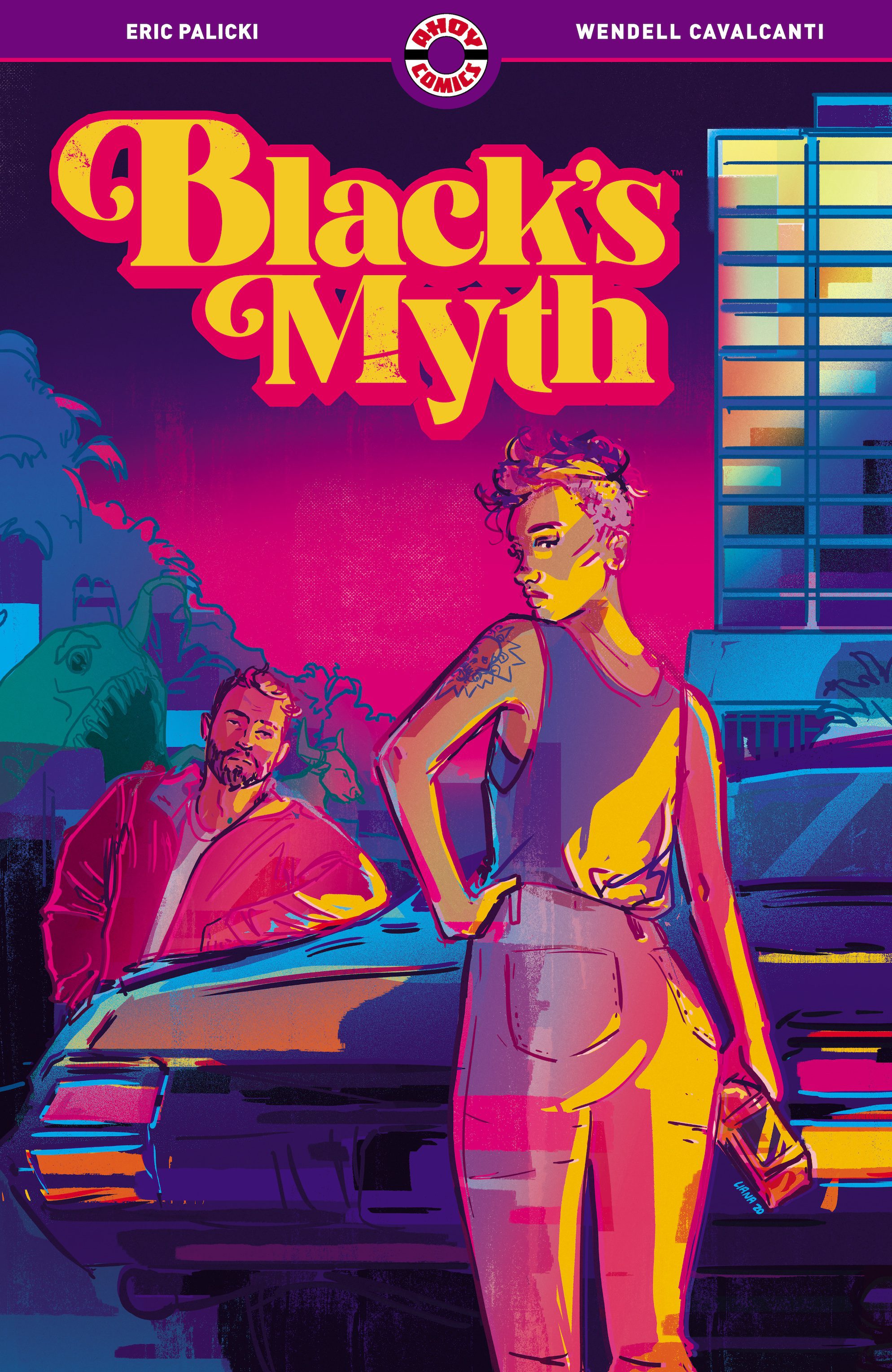 Read more about the article AHOY Comics Announces The Return of Eric Palicki and Wendell Cavalcanti’s BLACK’S MYTH