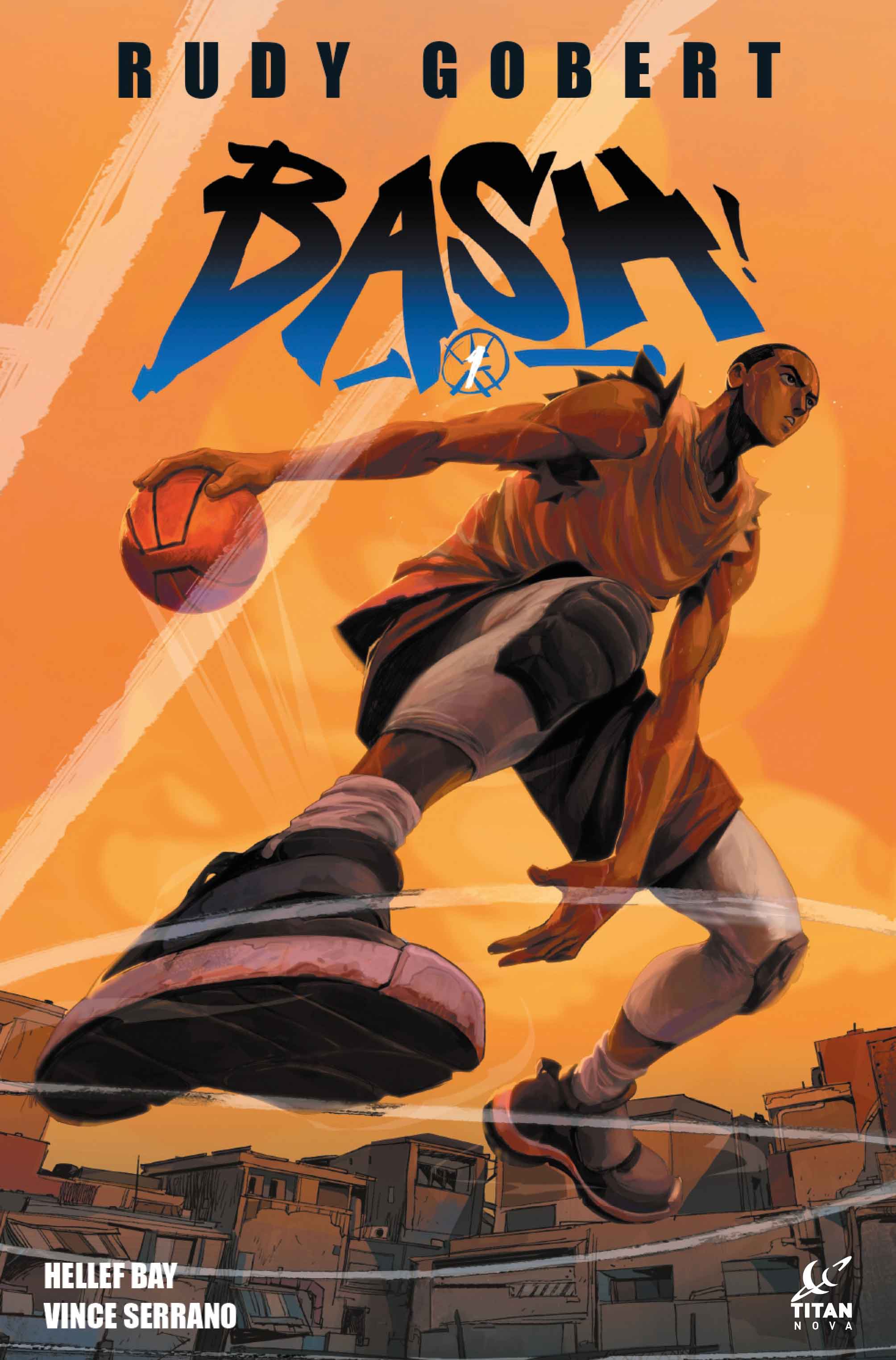 Read more about the article NBA STAR RUDY GOBERT DEBUTS GRAPHIC NOVEL BASH! IN SPRING 2023