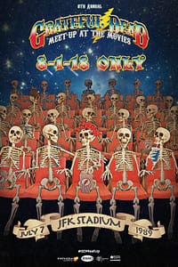 Read more about the article Dead Heads to Gather in Movie Theaters Nationwide August 1 for 8th Annual Grateful Dead Meet-Up