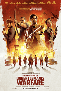 Read more about the article The Official Poster for THE MINISTRY OF UNGENTLEMANLY WARFARE Unveiled