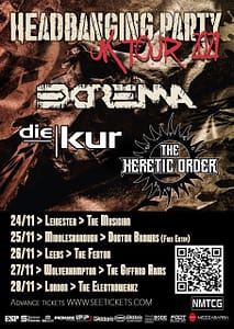 Read more about the article EXTREMA Announces “Headbanging Party UK Tour 2021” w/ DIE KUR, THE HERETIC ORDER