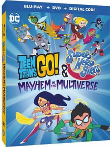 Read more about the article Teen Titans Go and DC Super Hero Girls Present Mayhem in the Multiverse Blu Ray Review