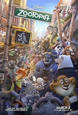 Read more about the article At the Movies with Alan Gekko: Zootopia “2016”
