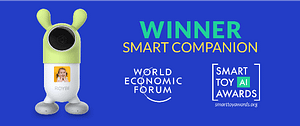 Read more about the article ROYBI Robot Becomes The Winner of World Economic Forum Smart Toy Awards 2021